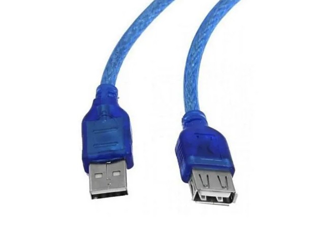 -- CABLE ALARGUE USB MACHO A HEMBRA 10 MTS